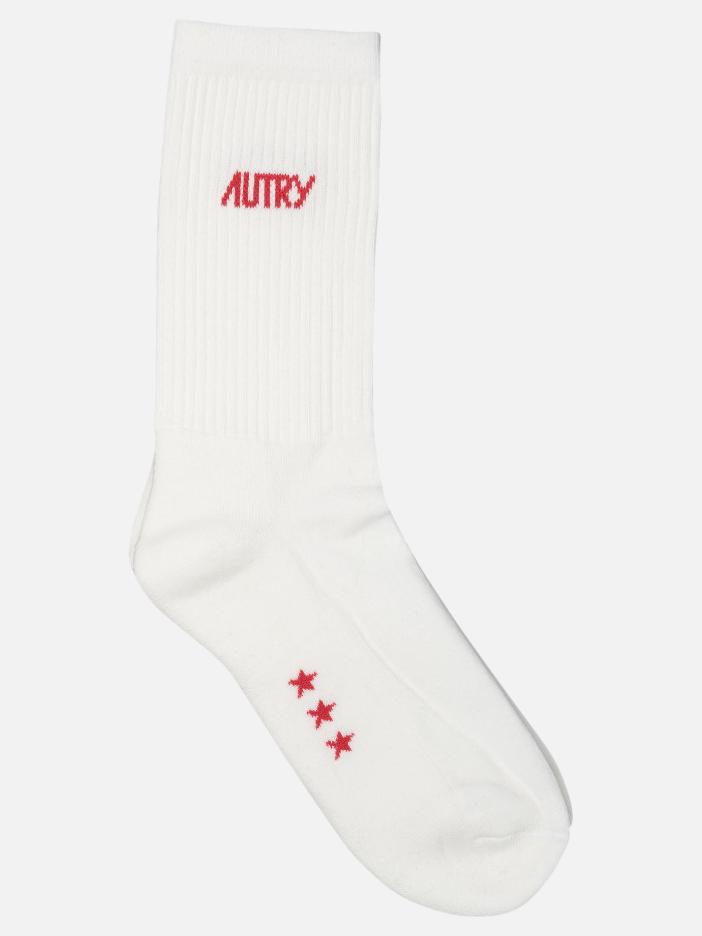 Autry Jacquard logo socks 12547575_S White thumbnail_1