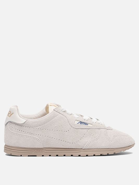 Low top sneakers 89% polyurethane leather 10% nylon 1% leather  White - Autry Women | PLP | VIETTI Online Store 
