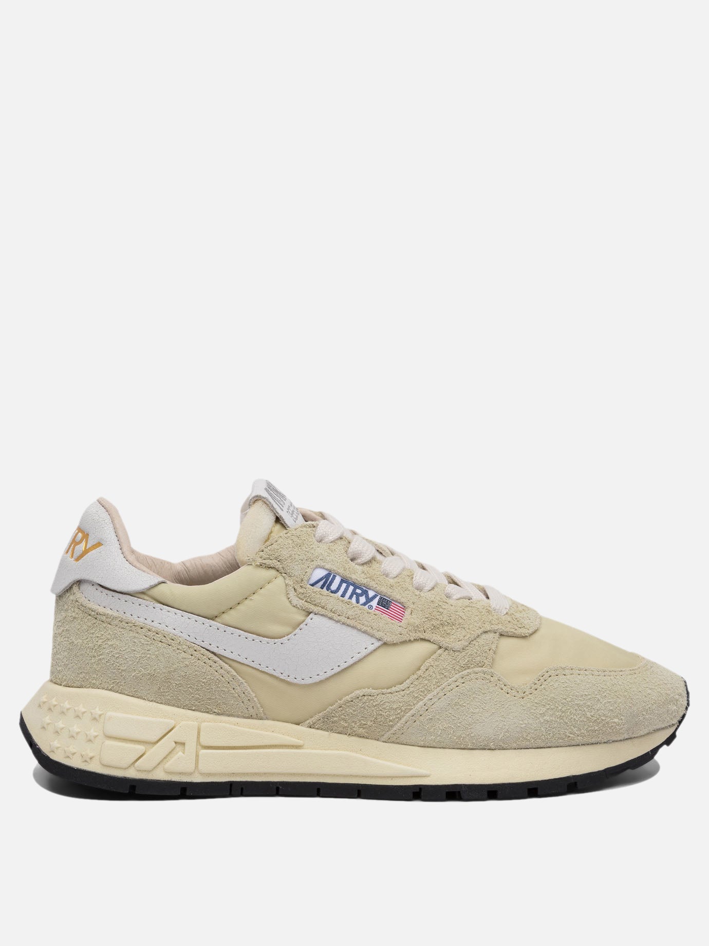 Low top sneakers 60% nylon 40% cow leather - 60% phylon 40% rubber - 60% phylon 40% rubber  Beige - Autry Women | PDP | VIETTI Online Store | thumbnail