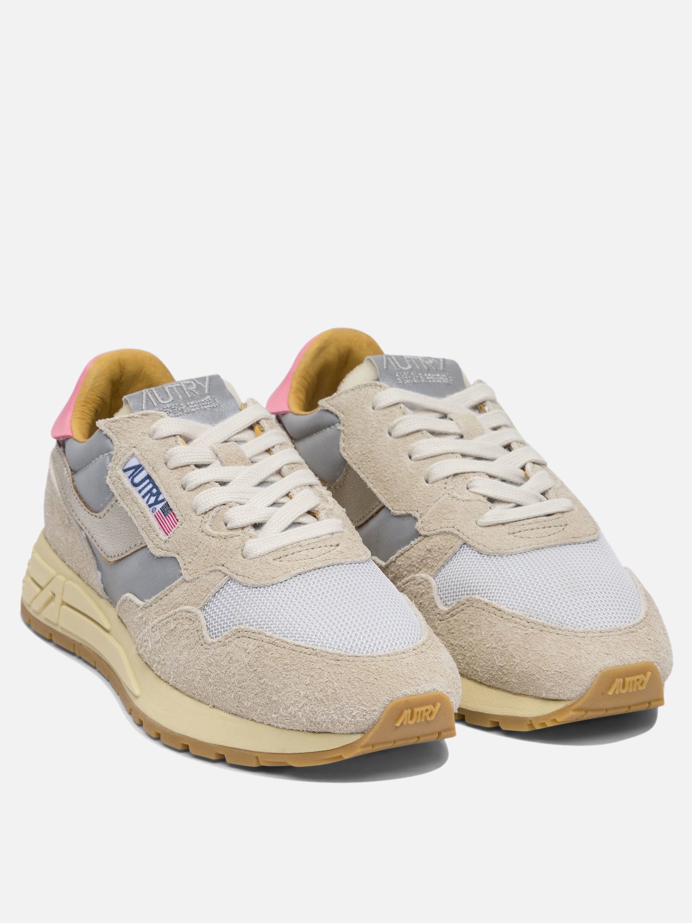Low top sneakers 60% nylon 40% cow leather - 60% phylon 40% rubber - 60% phylon 40% rubber  Beige - Autry Women | PDP | VIETTI Online Store | thumbnail_2