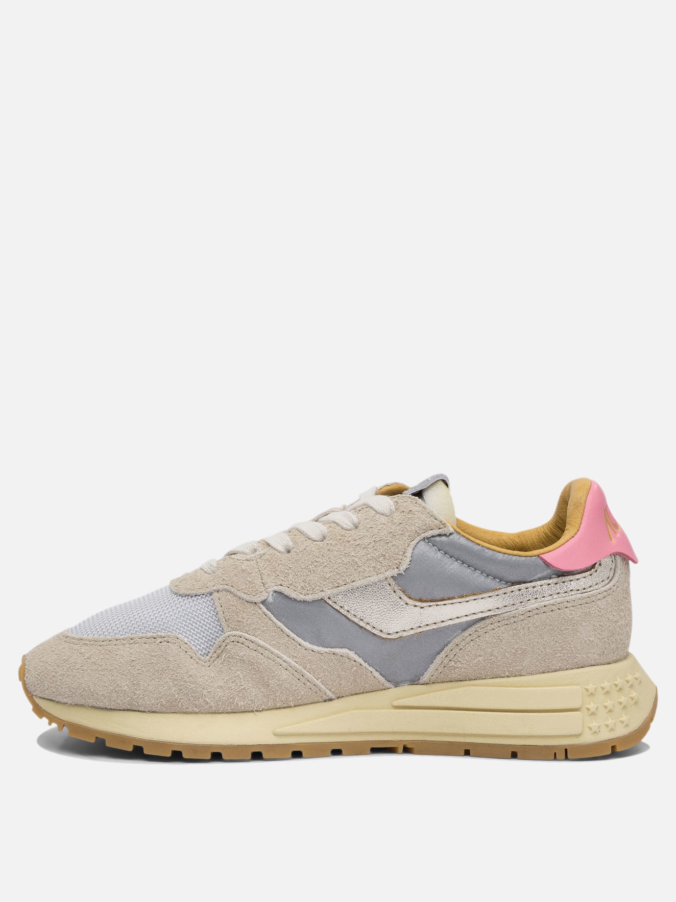 Low top sneakers 60% nylon 40% cow leather - 60% phylon 40% rubber - 60% phylon 40% rubber  Beige - Autry Women | PDP | VIETTI Online Store | thumbnail_3