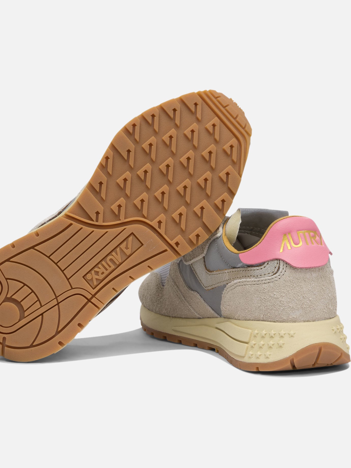 Low top sneakers 60% nylon 40% cow leather - 60% phylon 40% rubber - 60% phylon 40% rubber  Beige - Autry Women | PDP | VIETTI Online Store | thumbnail_5