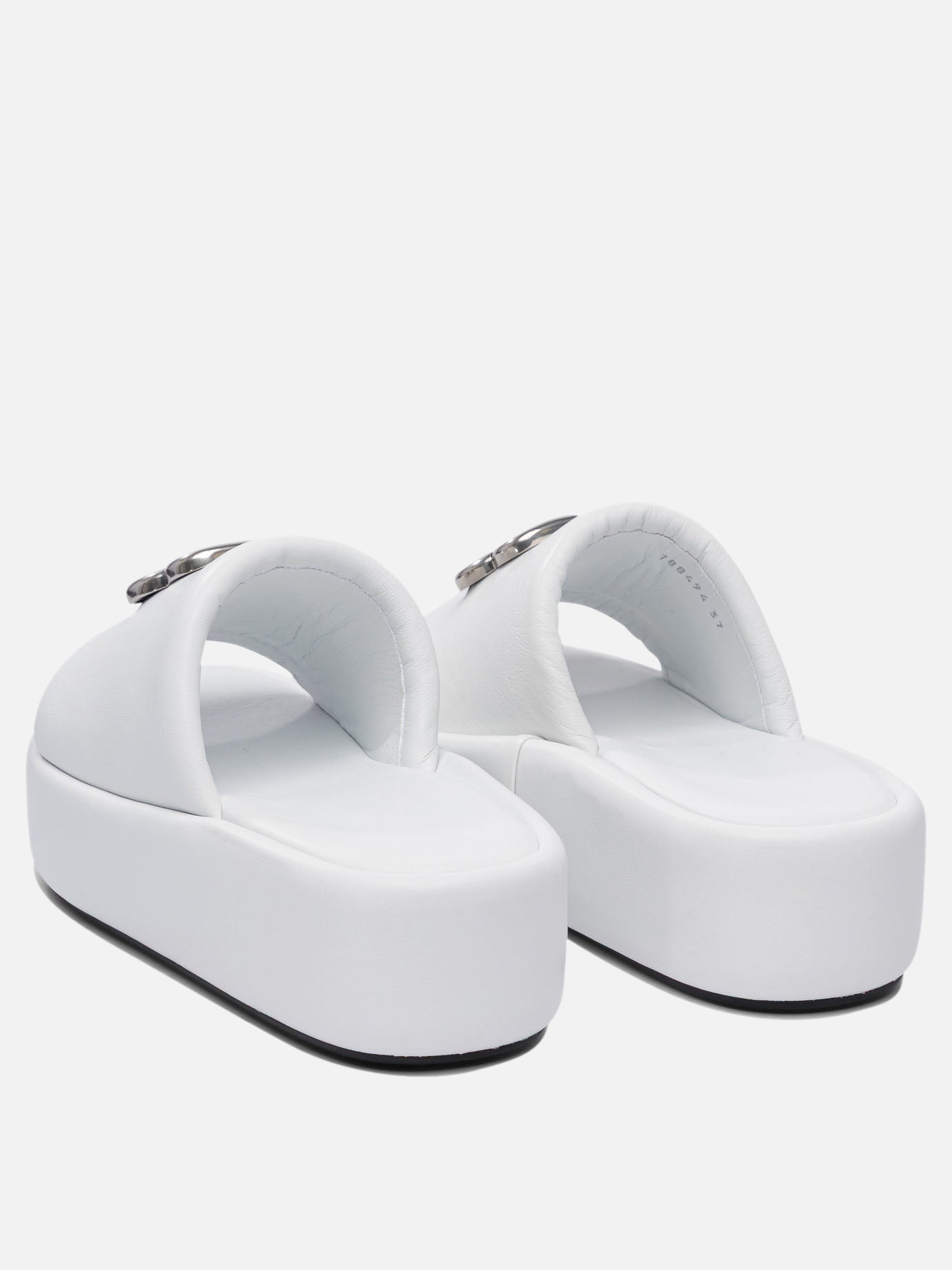 Balenciaga Slide &quot;Rise&quot; 55 mm 18368239_36 White thumbnail_4