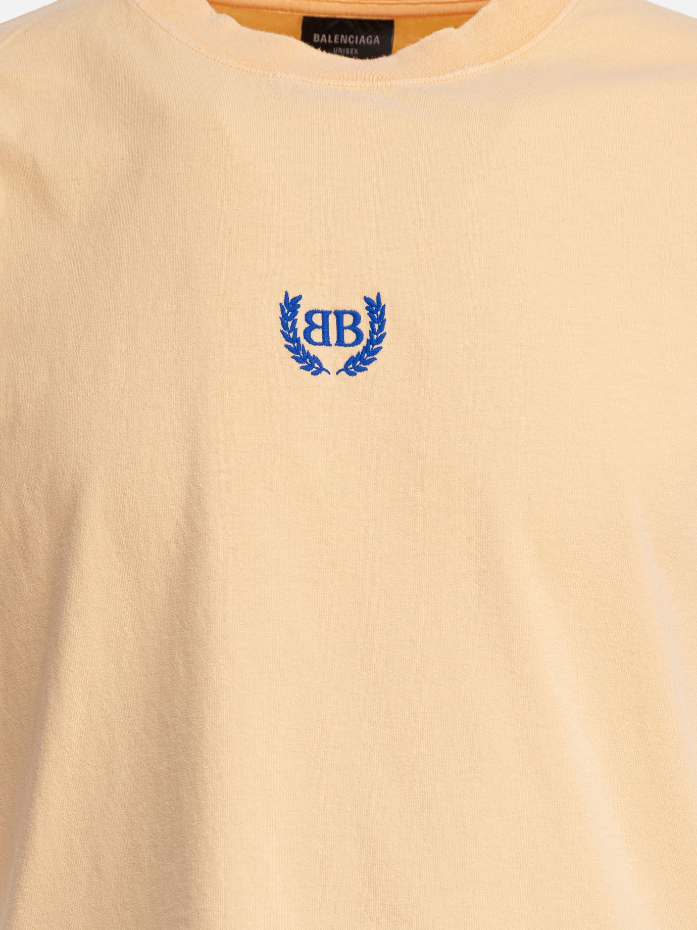 Crewneck t-shirts Print  Yellow - Balenciaga Women | PDP | VIETTI Online Store | thumbnail_3