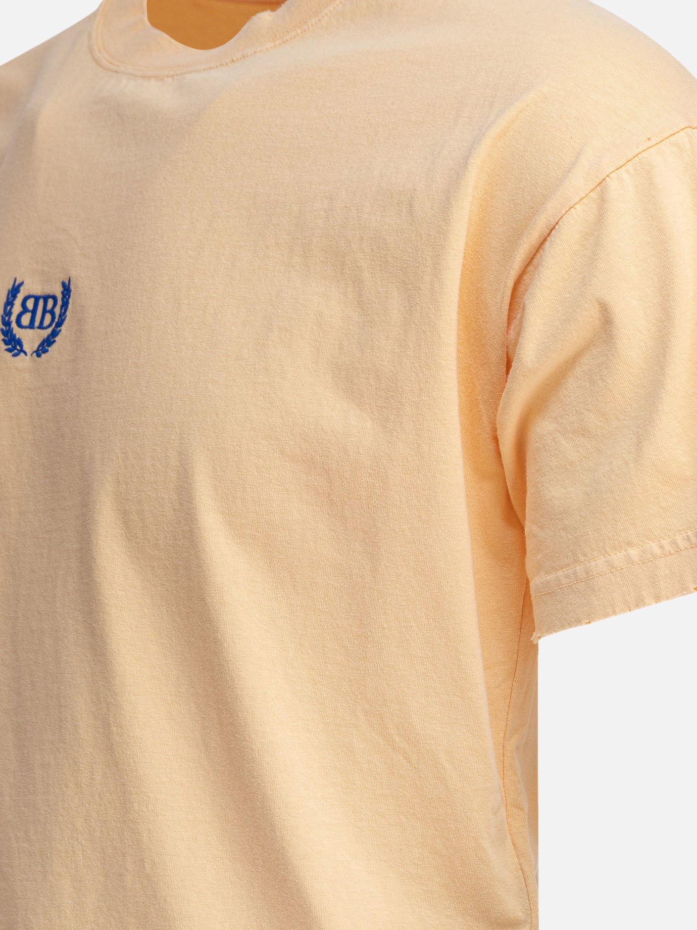 Crewneck t-shirts Print  Yellow - Balenciaga Women | PDP | VIETTI Online Store | Zoom-Modal_4
