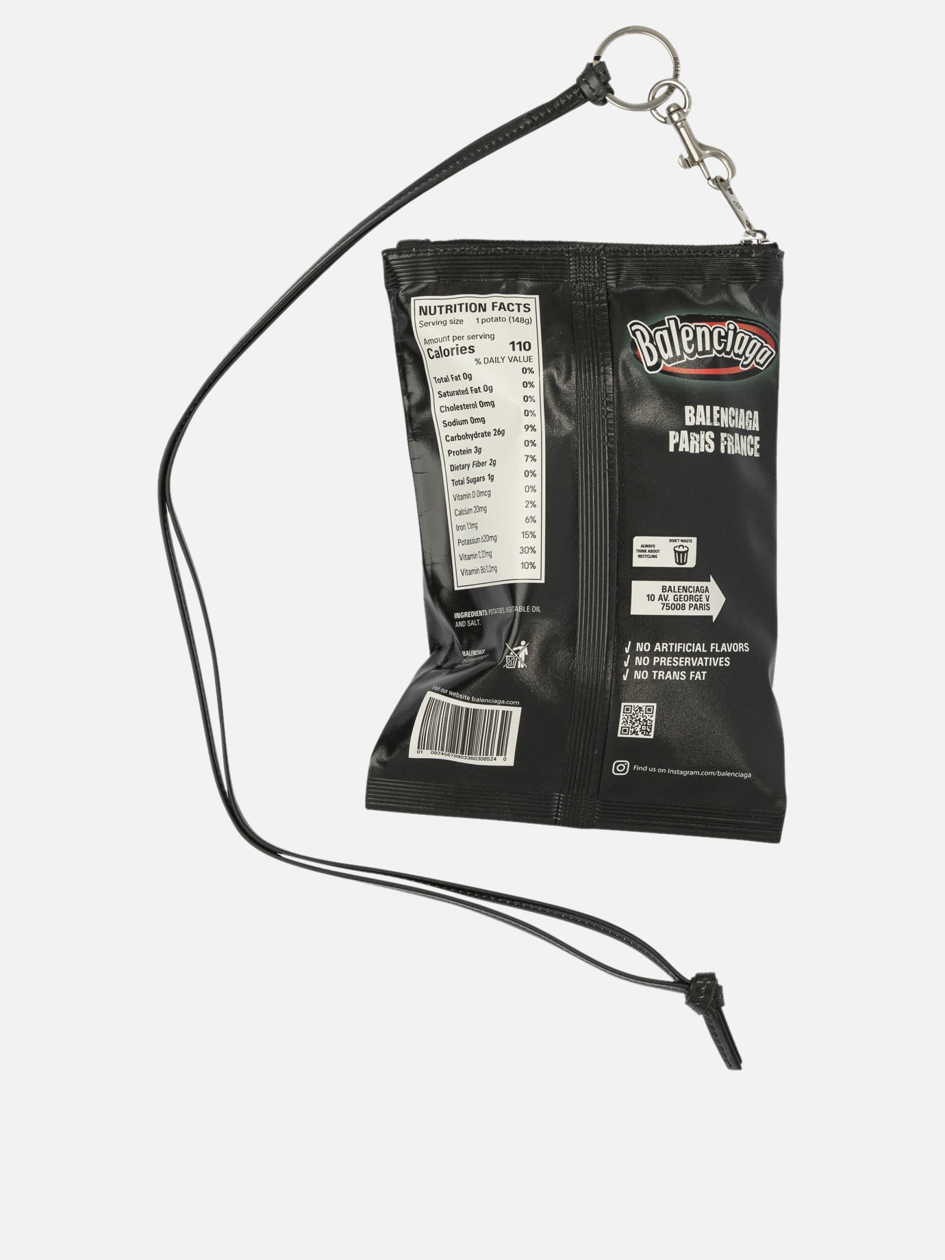 Phone accessories Logo  Black - Balenciaga Women | PDP | VIETTI Online Store | thumbnail_2