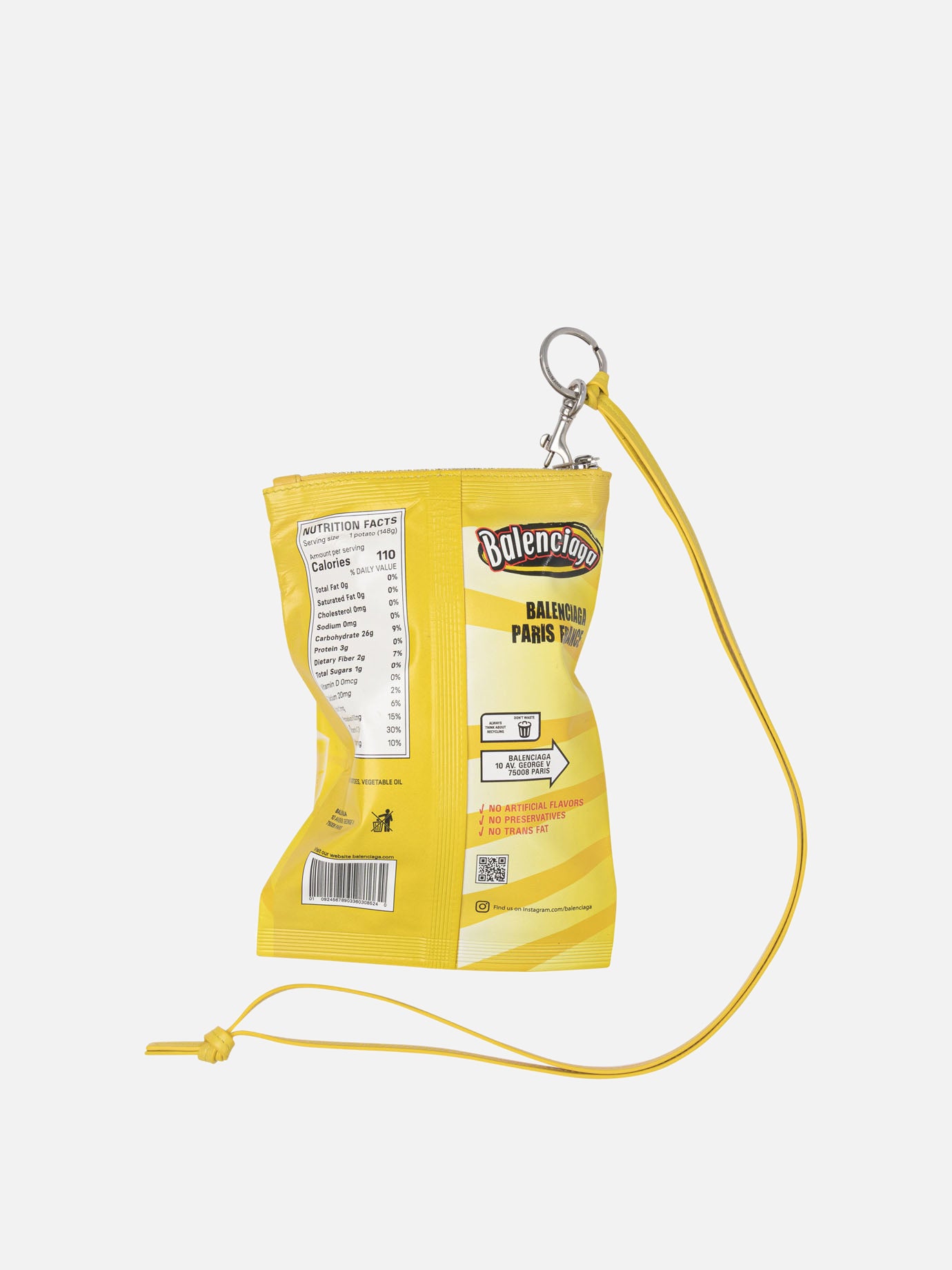 Phone accessories Logo  Yellow - Balenciaga Women | PDP | VIETTI Online Store | Zoom-Modal_2
