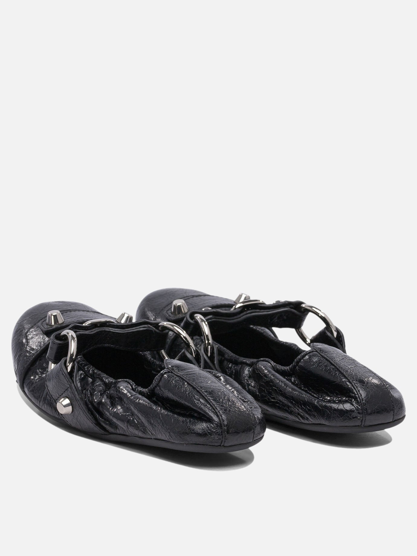 Balenciaga &quot;City&quot; ballet flats 10591732_39 Black thumbnail_4