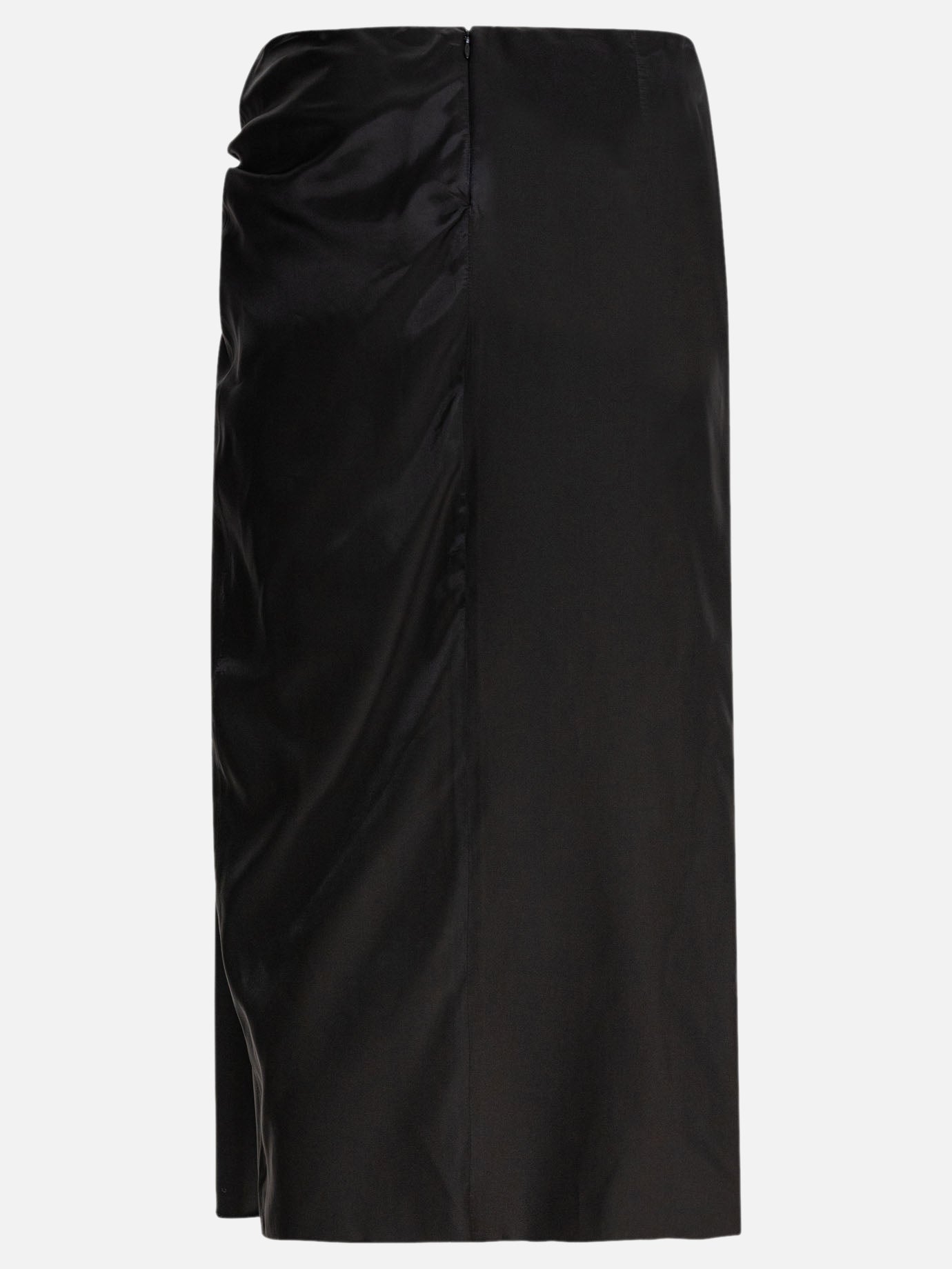 Gonne midi Solid colour  Nero - Balenciaga Donna | PDP | VIETTI Online Store | thumbnail_2