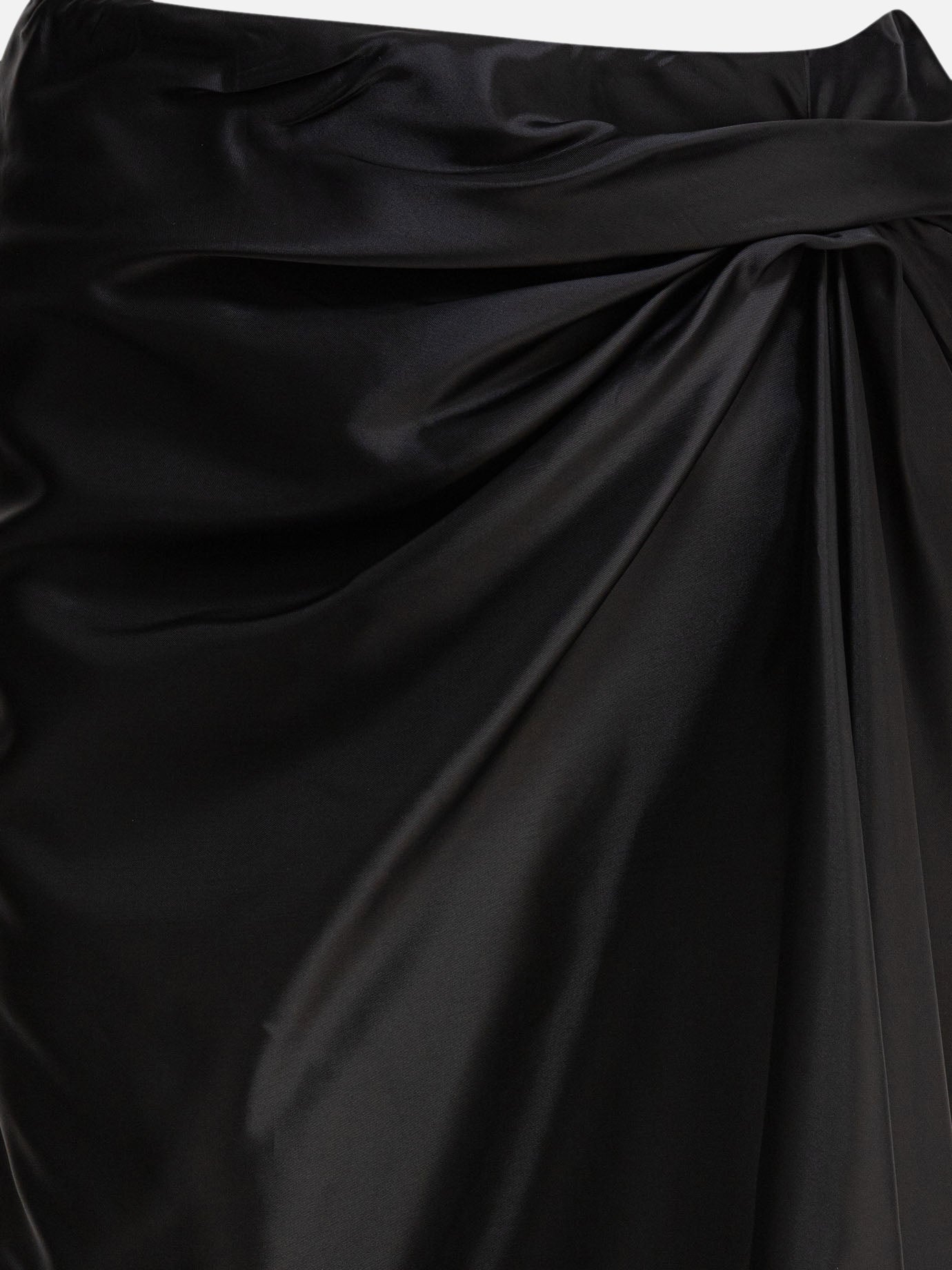 Gonne midi Solid colour  Nero - Balenciaga Donna | PDP | VIETTI Online Store | thumbnail_3