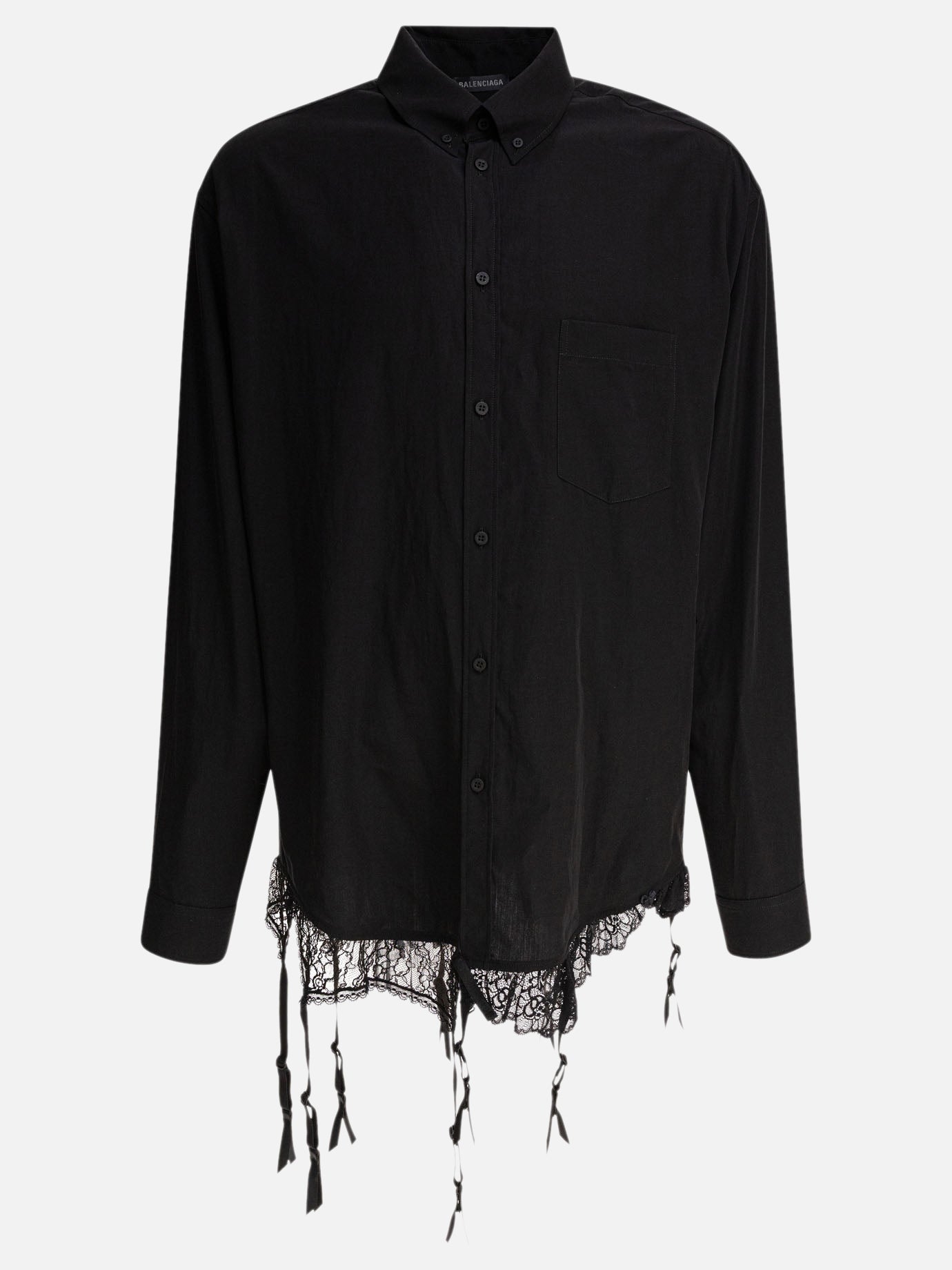 Balenciaga Camicia &quot;Lingerie&quot; 12698531_36 Black thumbnail_1