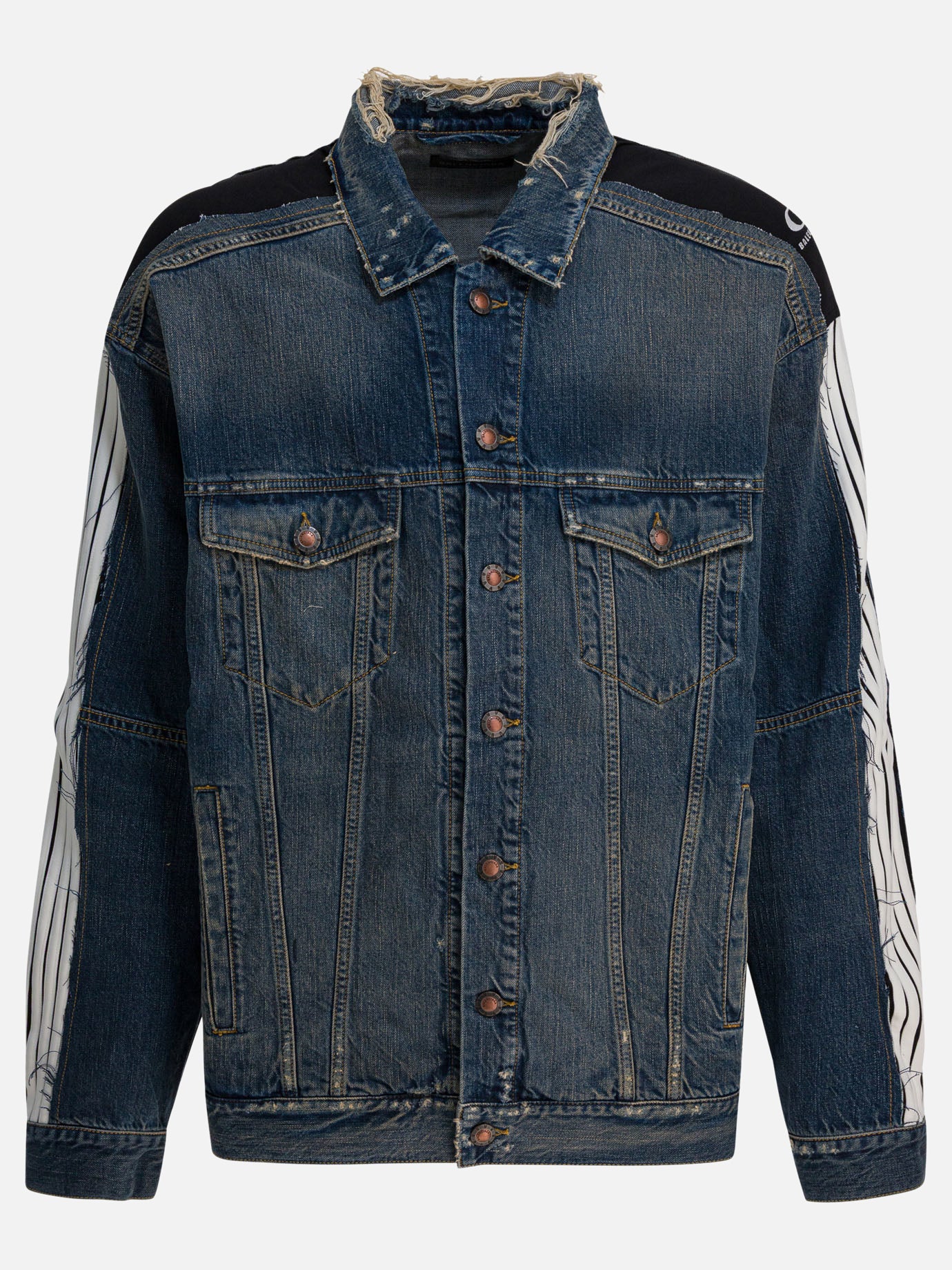 Denim jackets Denim  Blue - Balenciaga Men | PDP | VIETTI Online Store | thumbnail