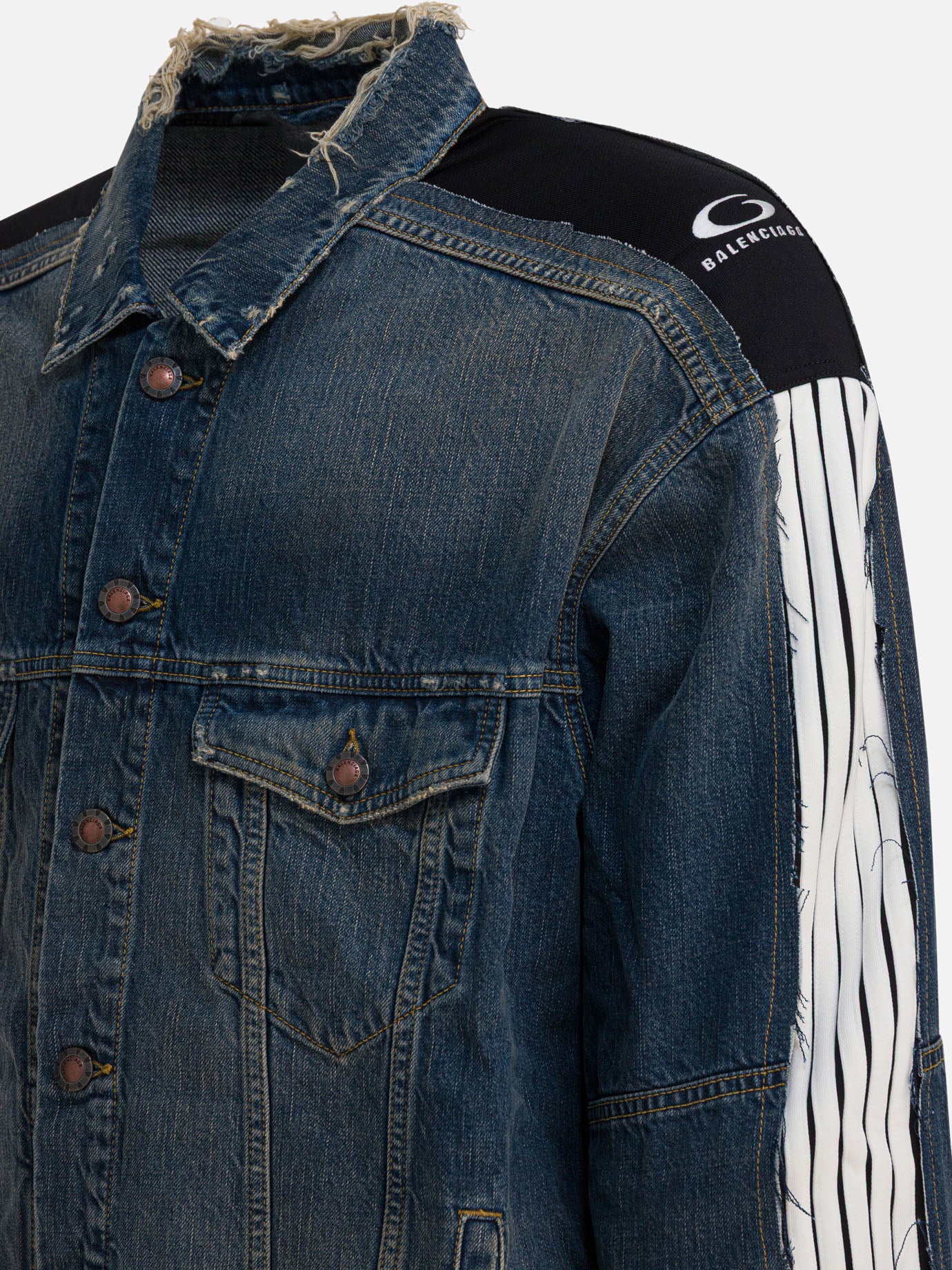 Denim jackets Denim  Blue - Balenciaga Men | PDP | VIETTI Online Store | Zoom-Modal_4
