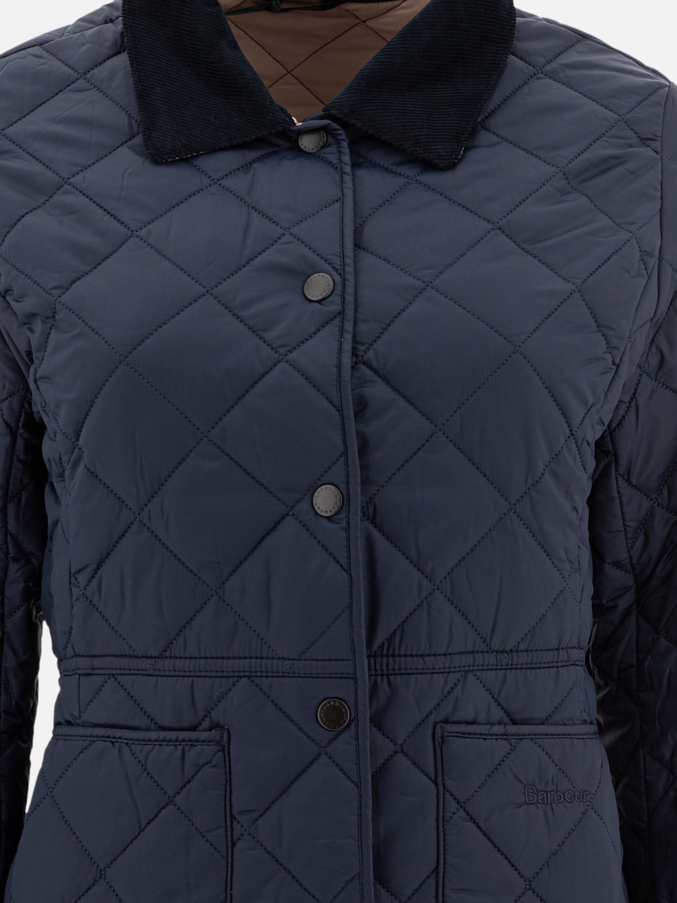Barbour "Deveron" Quilted jacket Blue