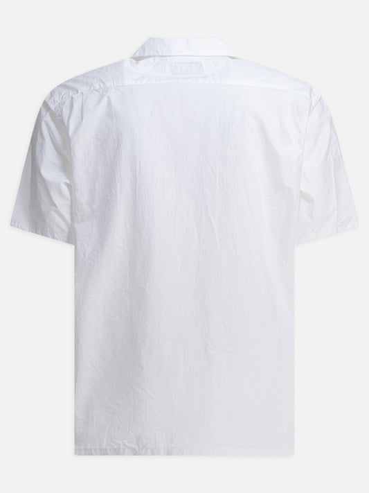 Beams Plus Camp collar shirt 19403075_S White 2