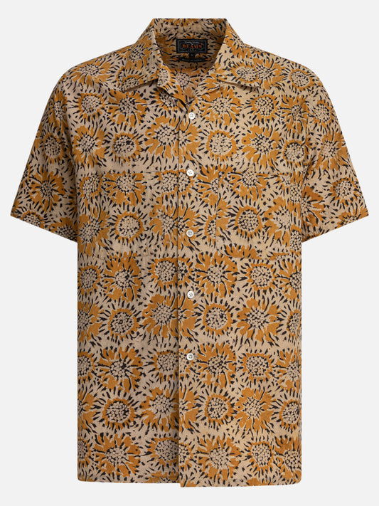 Camicie casual Floral  Giallo - Beams Plus Uomo | PLP | VIETTI Online Store 
