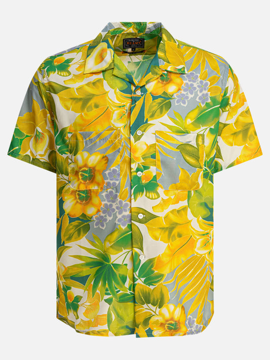 Camicie casual Floral  Giallo - Beams Plus Uomo | PLP | VIETTI Online Store 
