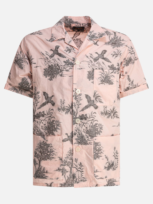 Camicie casual Print  Rosa - Beams Plus Uomo | PLP | VIETTI Online Store 

