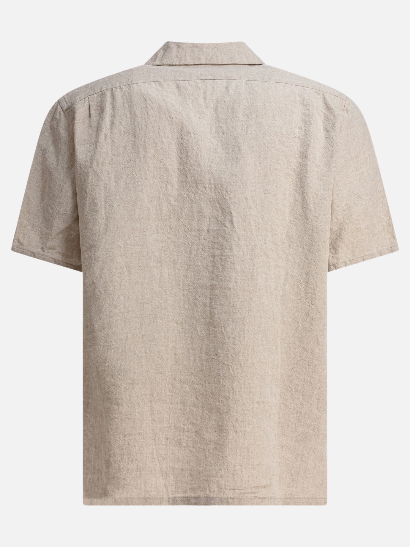 Beams Plus Camicia con colletto camp 18146680_S Beige thumbnail_2