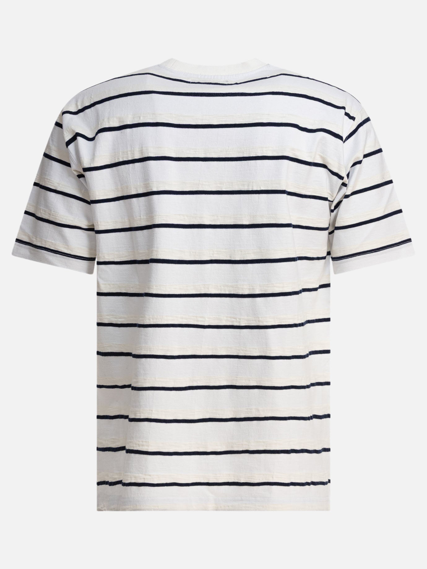 T-shirt girocollo Striped  Bianco - Beams Plus Uomo | PDP | VIETTI Online Store | Zoom-Modal_2
