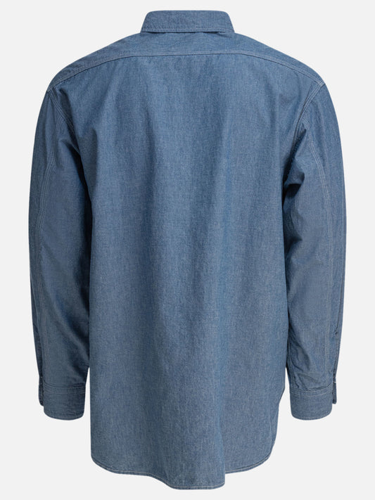 Beams Plus Camicia "Work Chambray" 10849321_S Blue 2