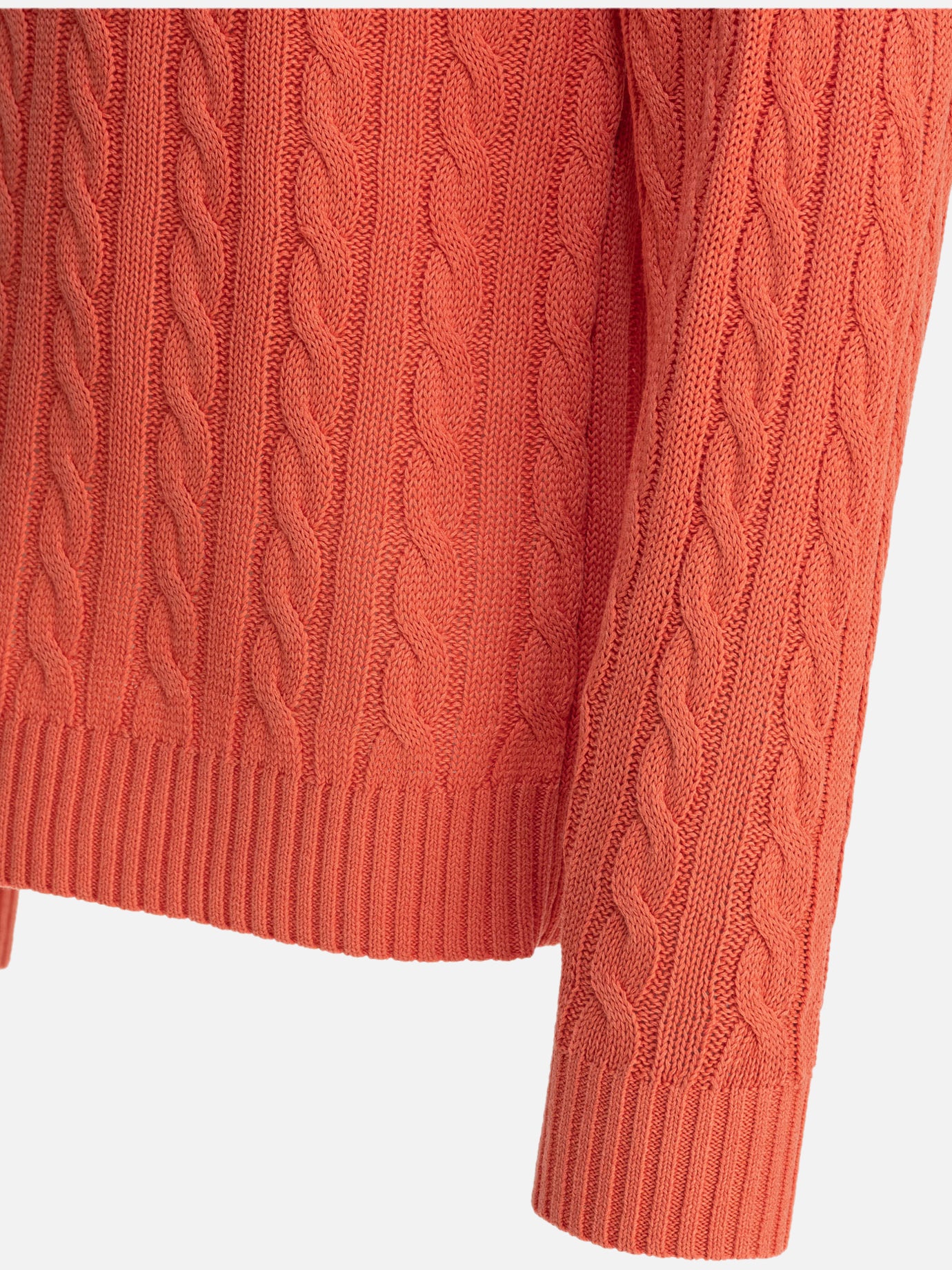 Beams Plus Maglione di lino e cotone 19838897_S Pink thumbnail_4
