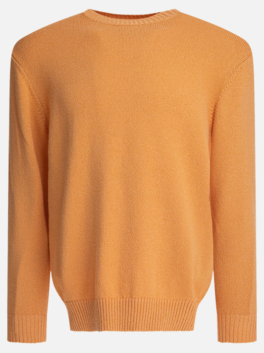 Maglioni girocollo Solid colour  Arancione - Beams Plus Uomo | PLP | VIETTI Online Store 
