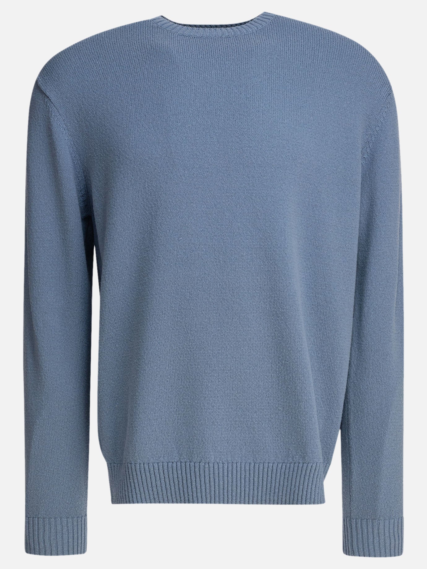 Maglioni girocollo Solid colour  Azzurro - Beams Plus Uomo | PDP | VIETTI Online Store | thumbnail