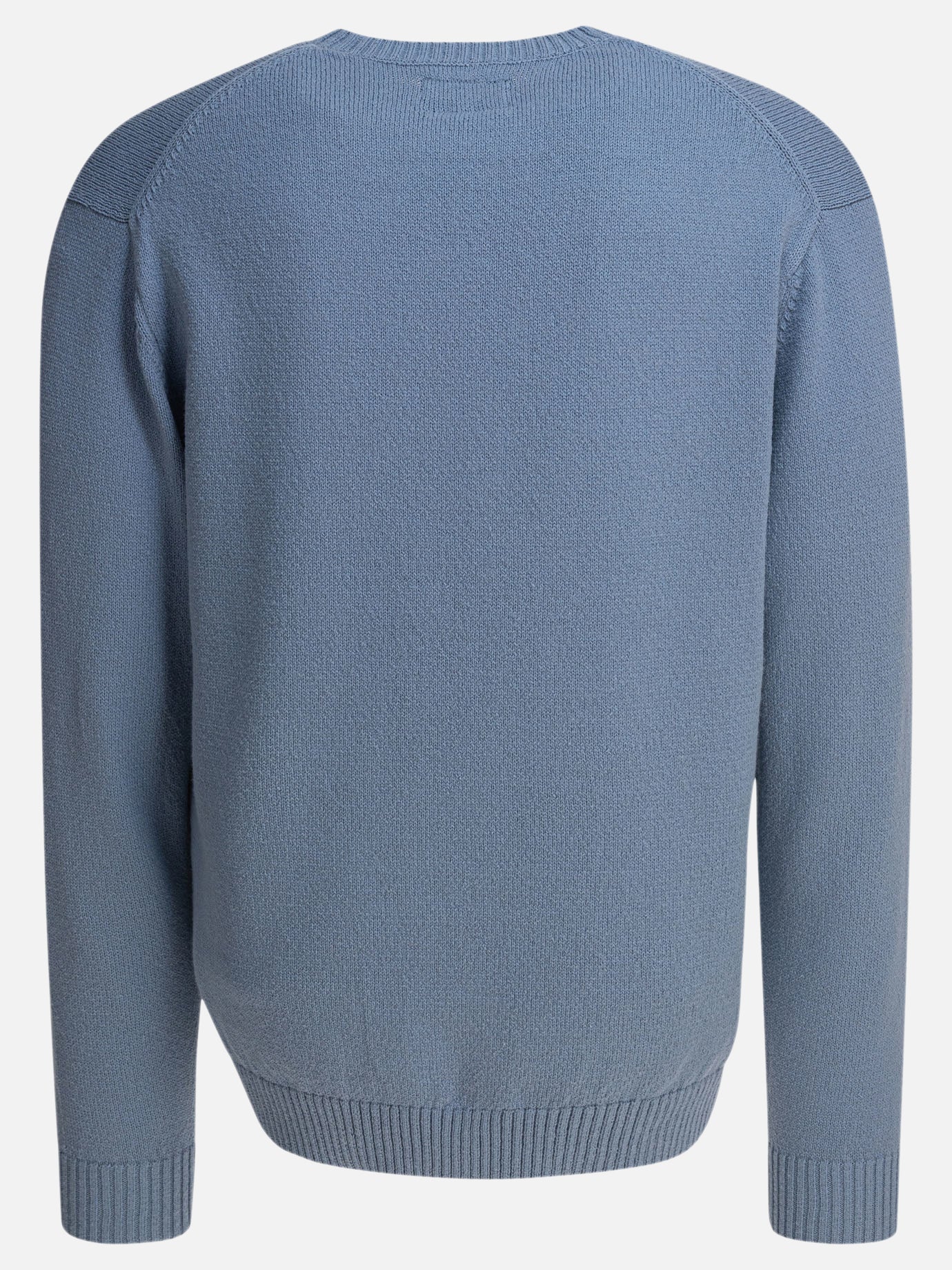 Maglioni girocollo Solid colour  Azzurro - Beams Plus Uomo | PDP | VIETTI Online Store | thumbnail_2