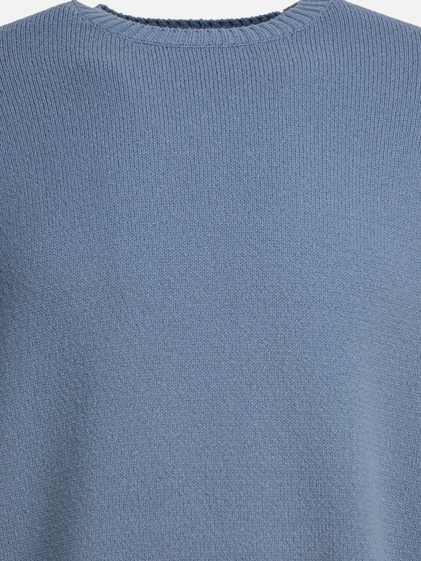 Maglioni girocollo Solid colour  Azzurro - Beams Plus Uomo | PDP | VIETTI Online Store | thumbnail_3