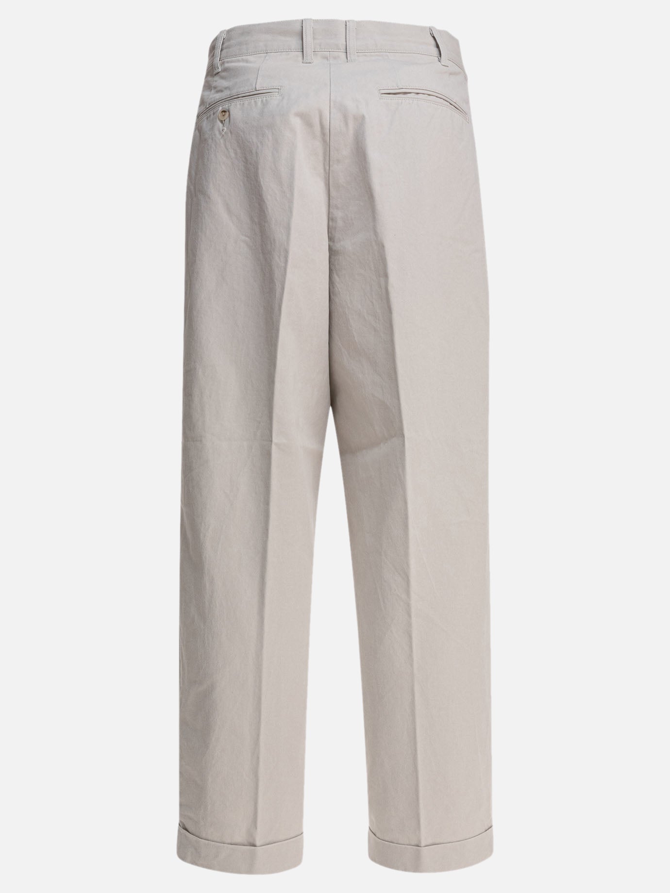 Leisure trousers Solid colour  Grey - Beams Plus Men | PDP | VIETTI Online Store | thumbnail_2