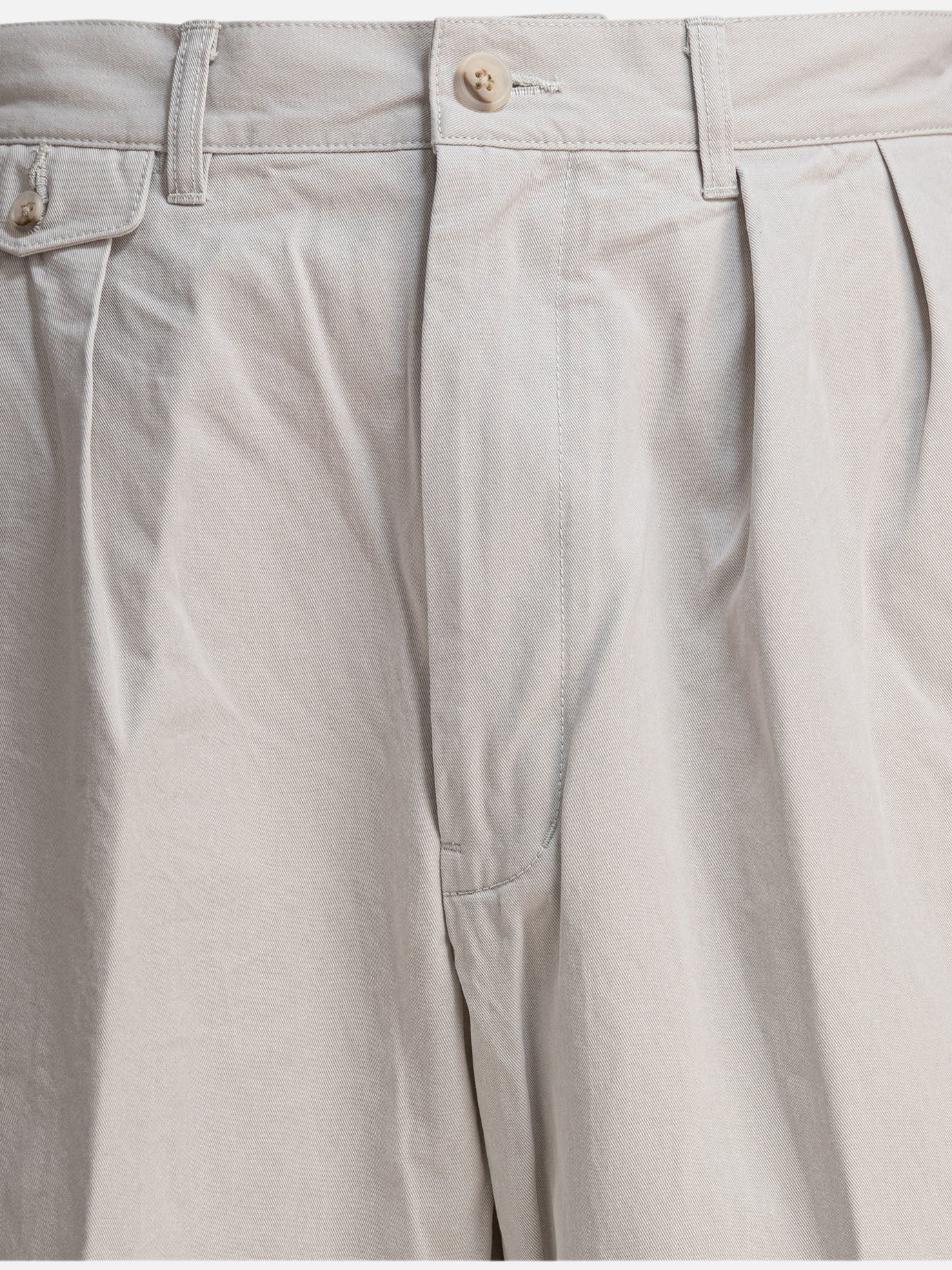 Leisure trousers Solid colour  Grey - Beams Plus Men | PDP | VIETTI Online Store | thumbnail_3