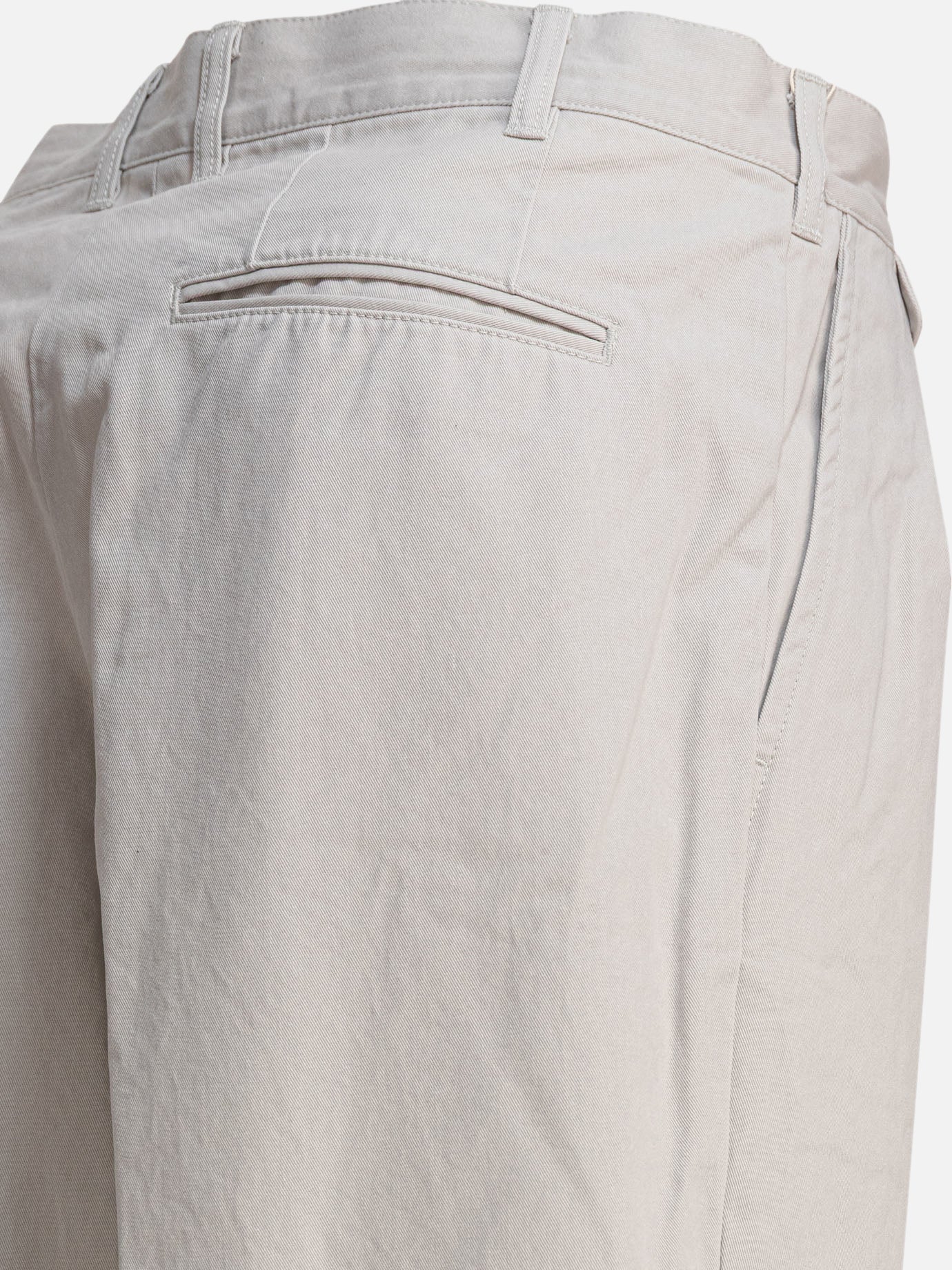 Leisure trousers Solid colour  Grey - Beams Plus Men | PDP | VIETTI Online Store | Zoom-Modal_4
