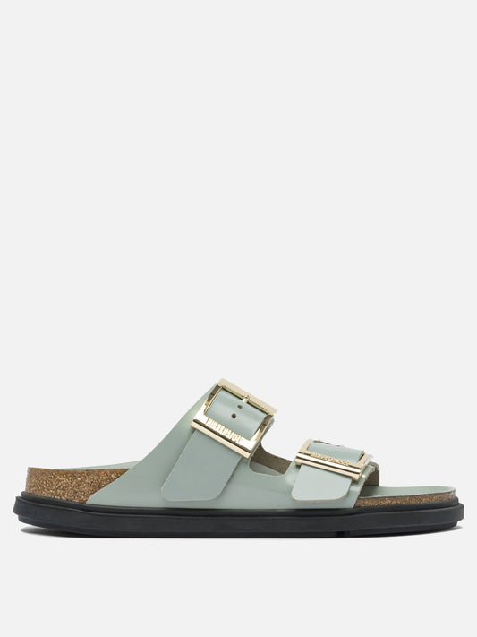 Sandali bassi 100% leather - 100% eva  Verde - Birkenstock Donna | PDP | VIETTI Online Store 
