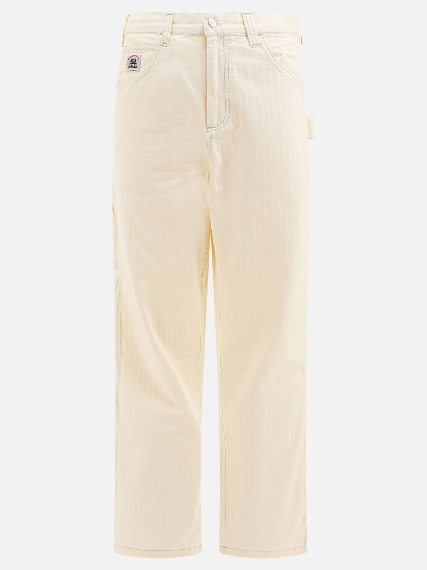 Pantaloni da lavoro Solid colour  Bianco - Bode Uomo | PDP | VIETTI Online Store | thumbnail