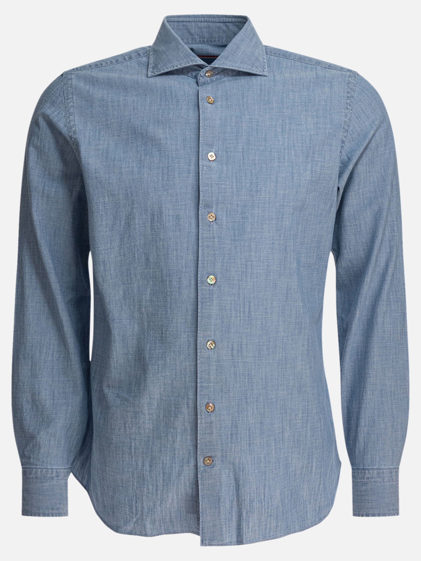 Casual shirts Solid colour  Light blue - Borriello Men | PDP | VIETTI Online Store | Zoom-Modal
