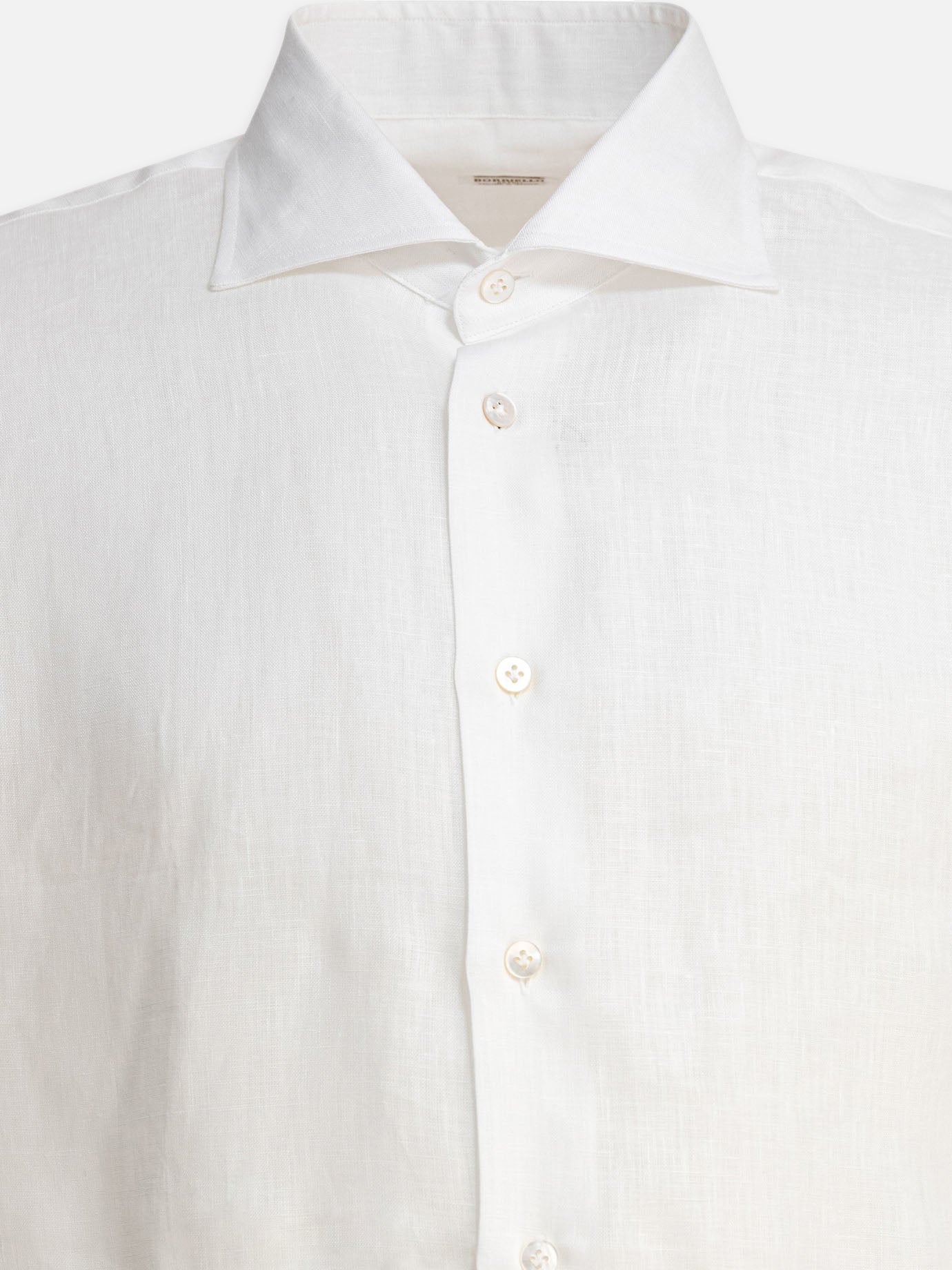 Camicie casual Solid colour  Bianco - Borriello Uomo | PDP | VIETTI Online Store | thumbnail_3