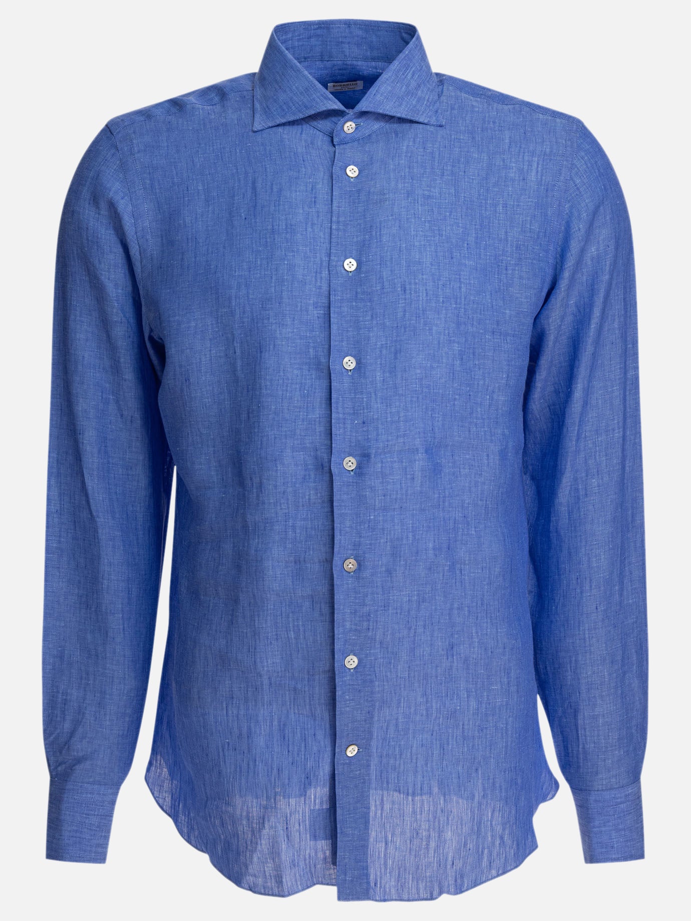 Camicie casual Solid colour  Azzurro - Borriello Uomo | PDP | VIETTI Online Store | Zoom-Modal
