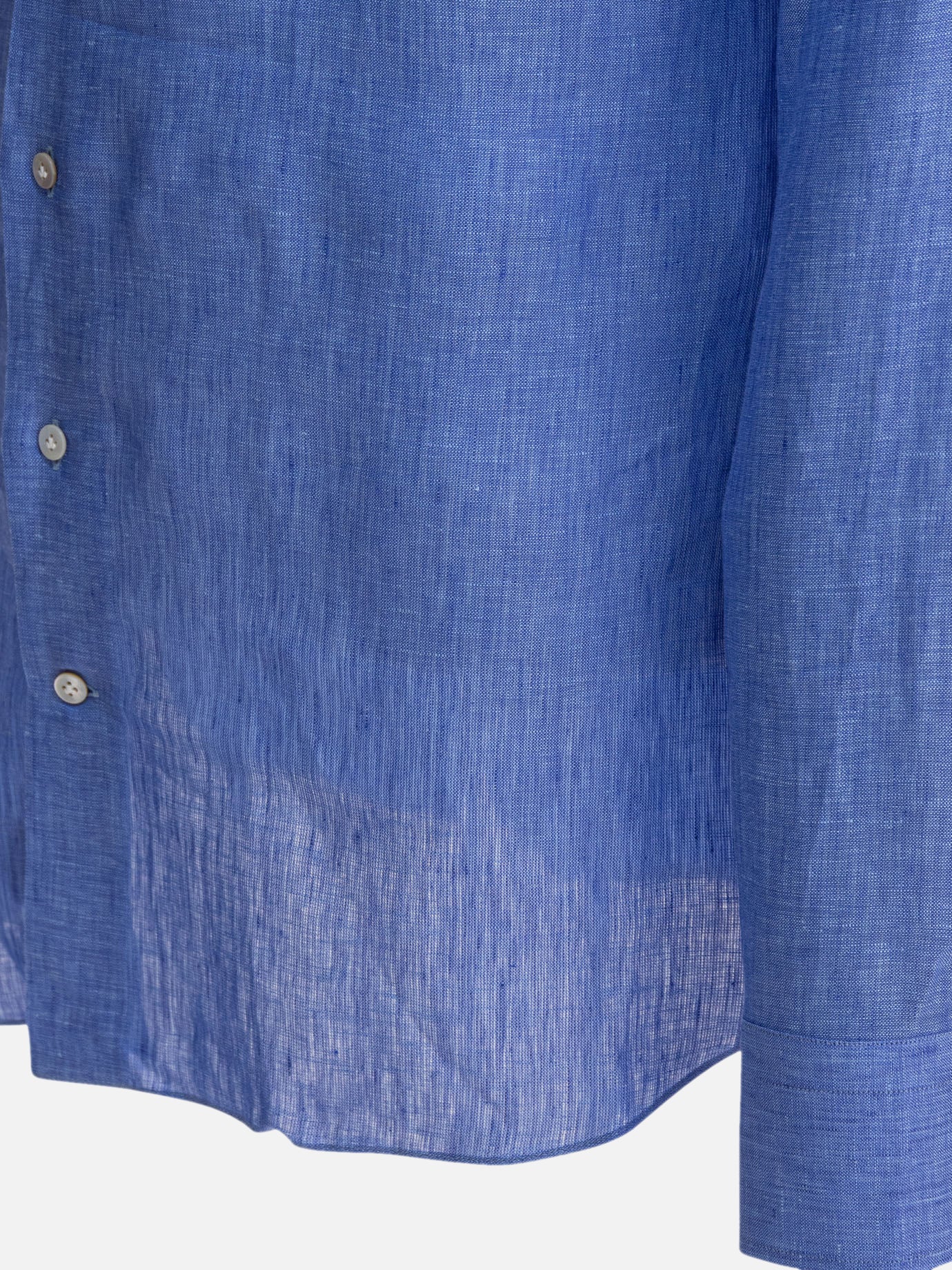 Camicie casual Solid colour  Azzurro - Borriello Uomo | PDP | VIETTI Online Store | Zoom-Modal_4
