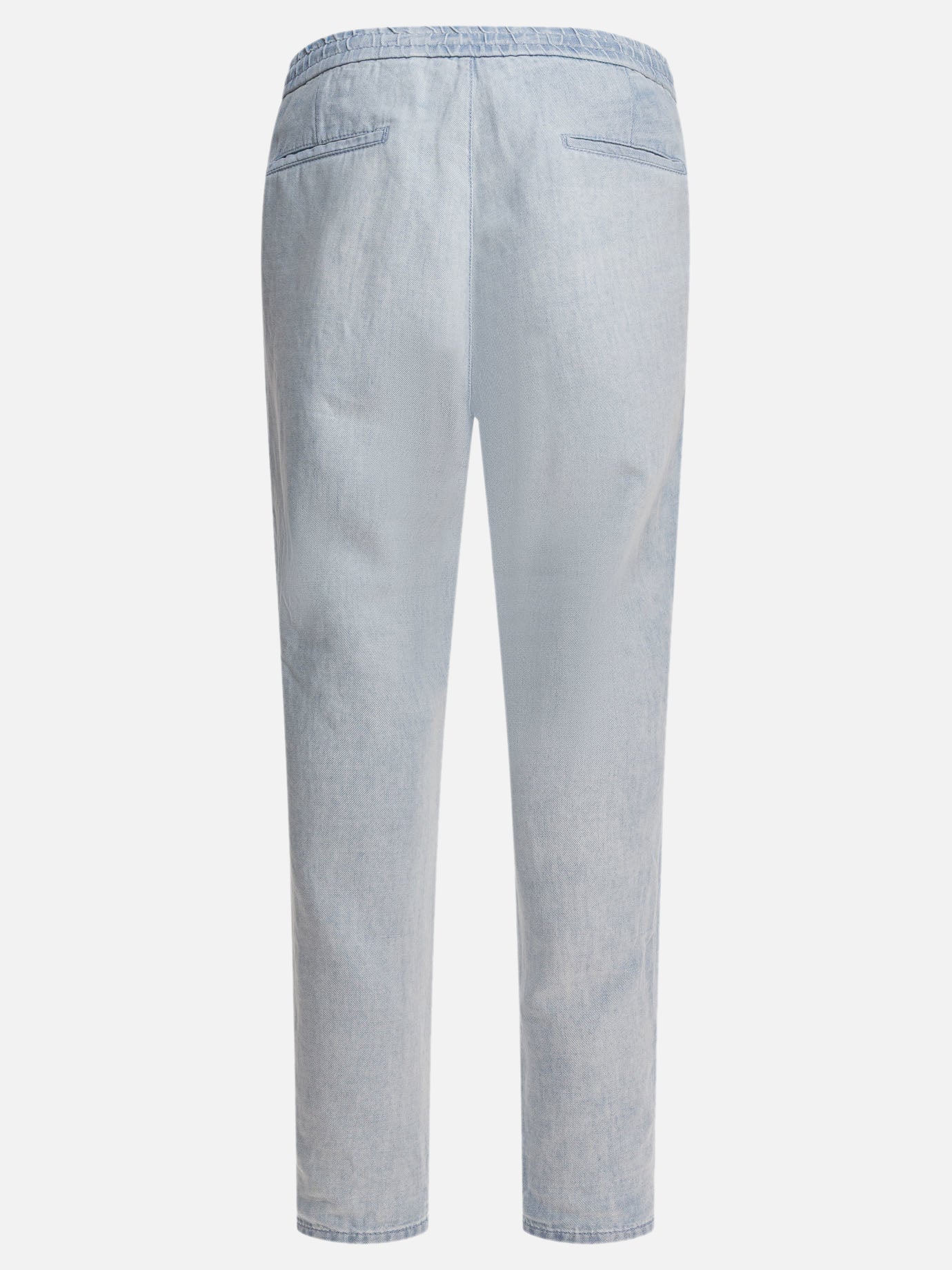 Leisure trousers Denim  Light blue - Brunello Cucinelli Men | PDP | VIETTI Online Store | Zoom-Modal_2
