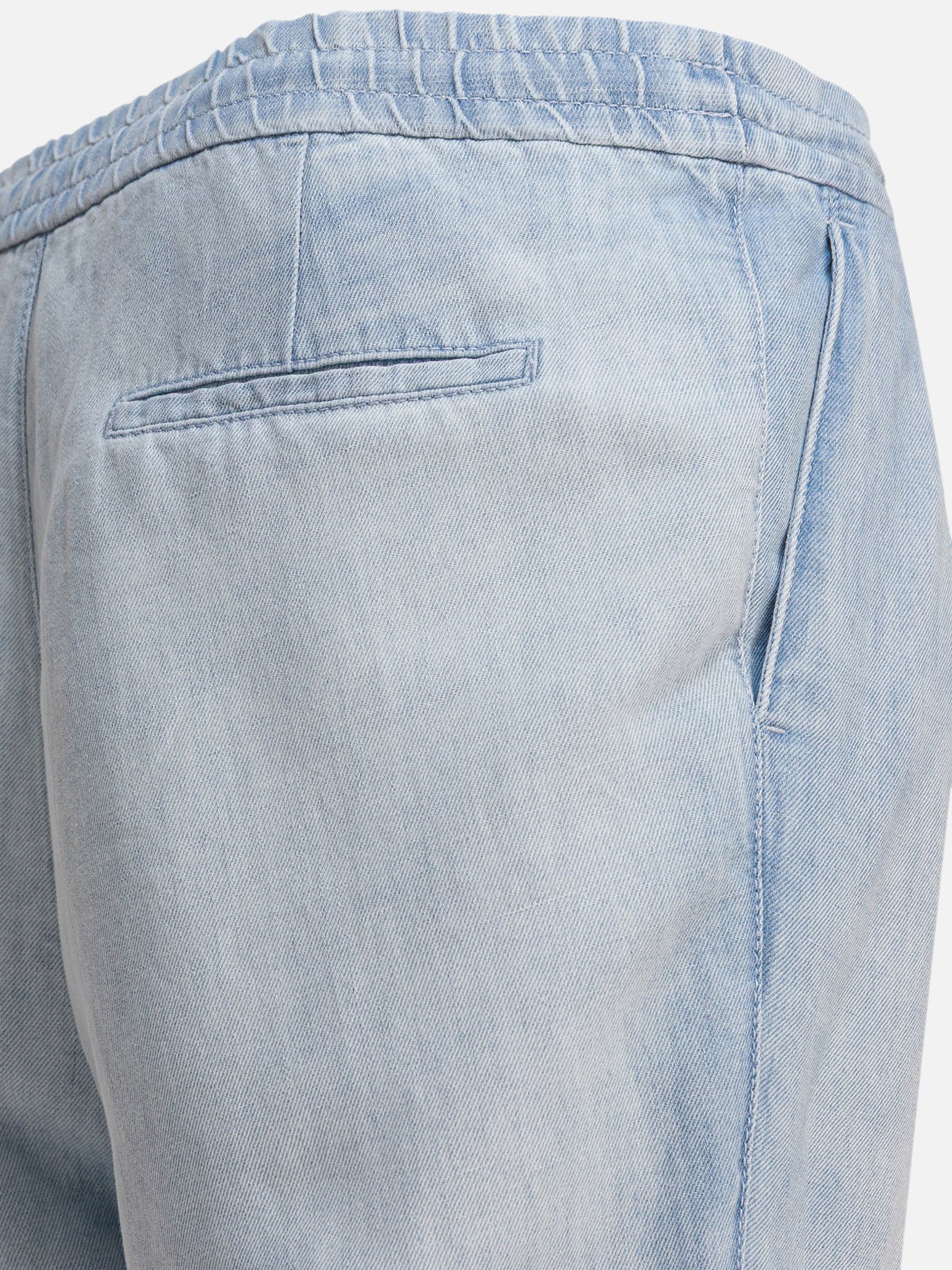 Leisure trousers Denim  Light blue - Brunello Cucinelli Men | PDP | VIETTI Online Store | Zoom-Modal_4
