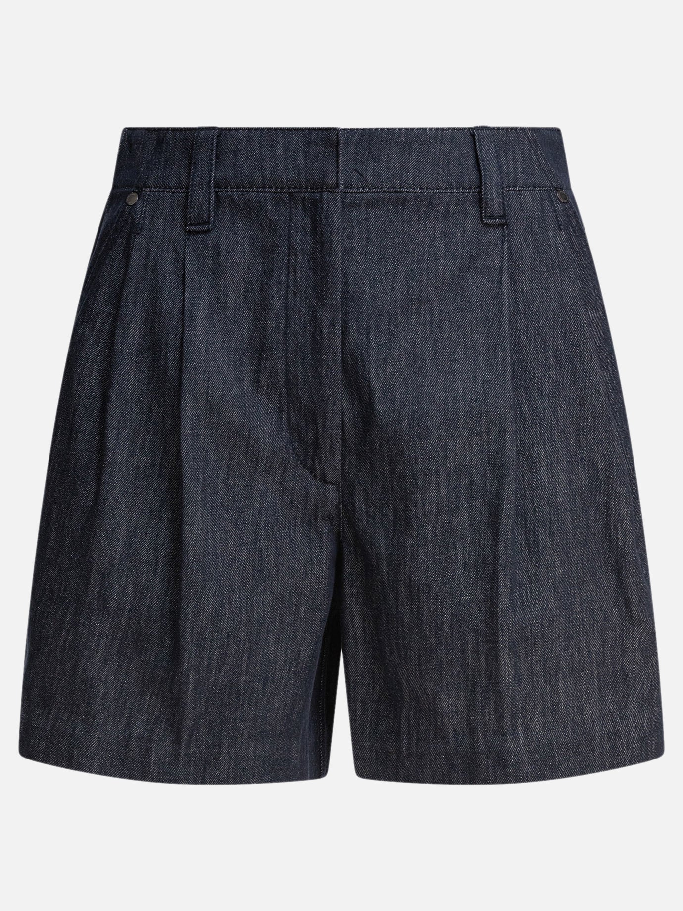 Short cinque tasche Denim  Blu - Brunello Cucinelli Donna | PDP | VIETTI Online Store | thumbnail
