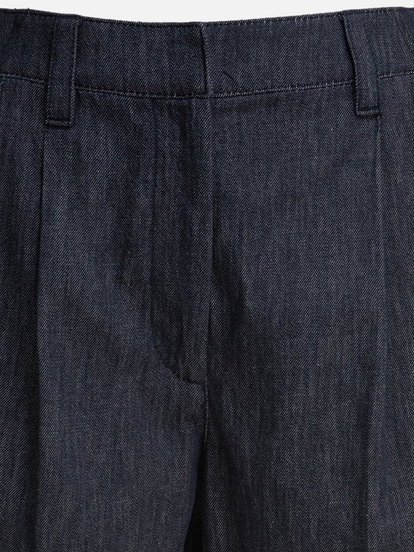 Short cinque tasche Denim  Blu - Brunello Cucinelli Donna | PDP | VIETTI Online Store | thumbnail_3