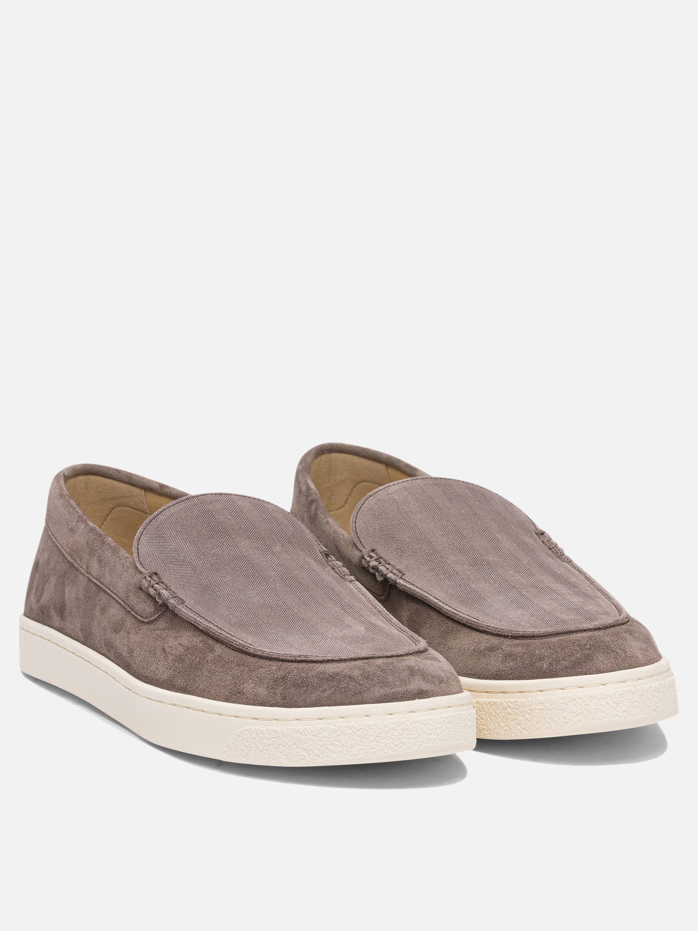 Loafers 100% suede - 100% rubber  Brown - Brunello Cucinelli Men | PDP | VIETTI Online Store | Zoom-Modal_2
