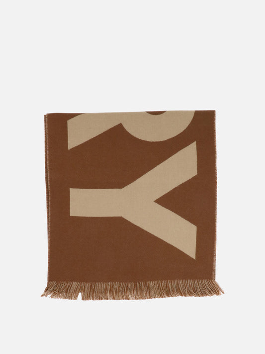 Classic scarves Logo  Brown - Burberry Men | PLP | VIETTI Online Store 
