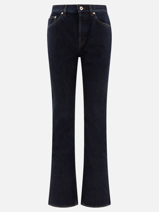 Burberry High rise bootcut jeans 17535787_25 Blue 1