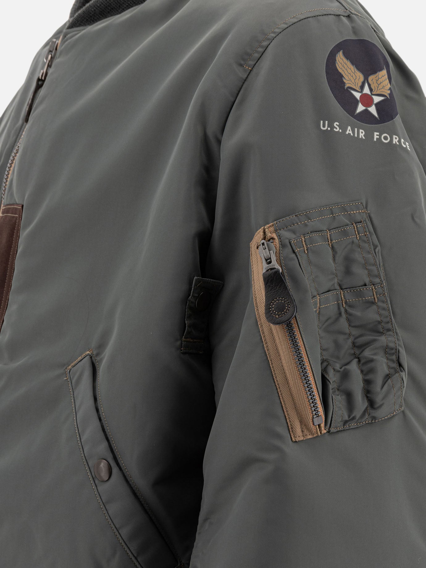 Bomber jackets Tinta unita  Green - Buzz Rickson's Men | PDP | VIETTI Online Store | Zoom-Modal_4
