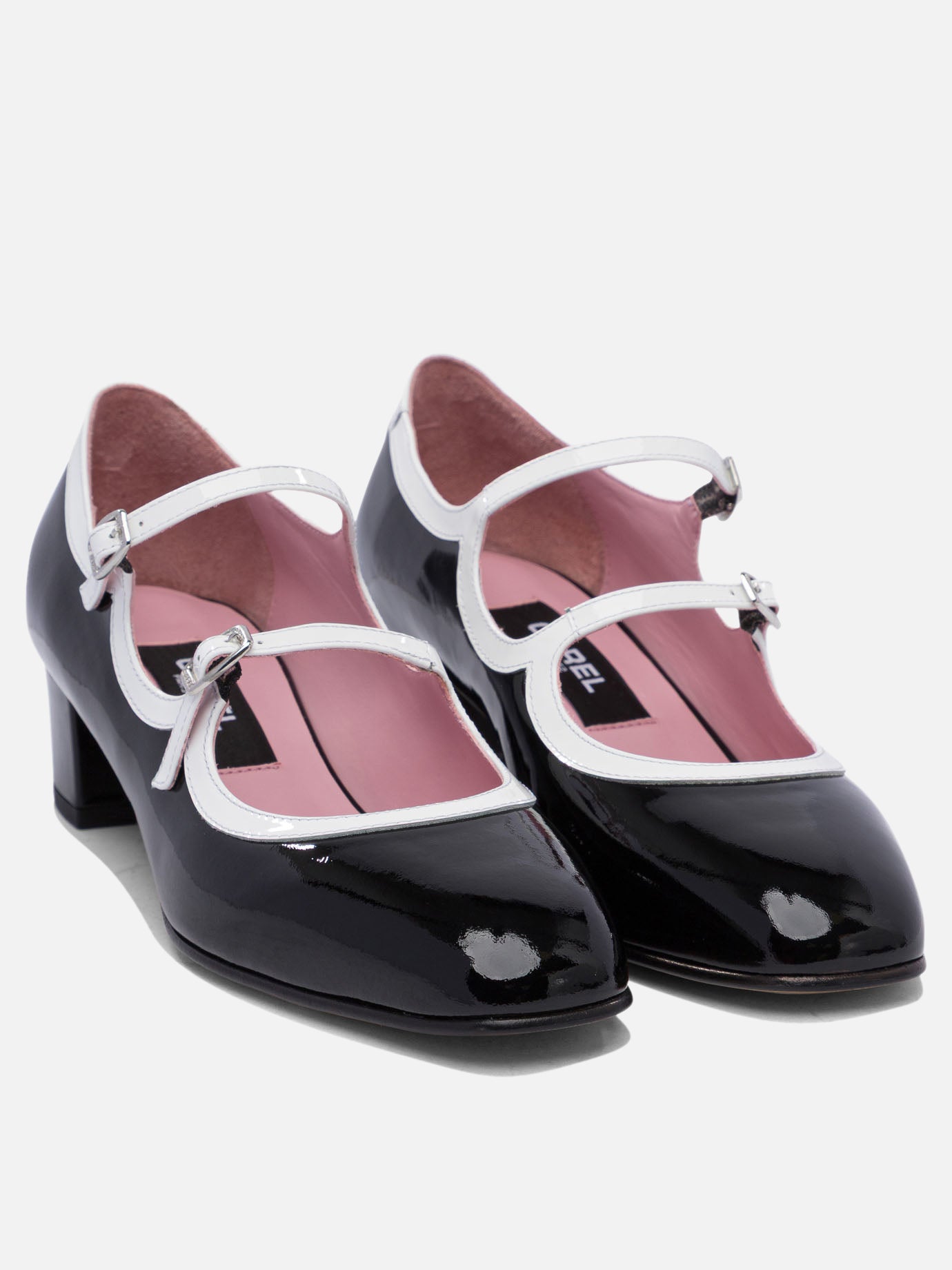 Mary Jane 100% calf leather - 100% calf leather  Black - Carel Women | PDP | VIETTI Online Store | thumbnail_2