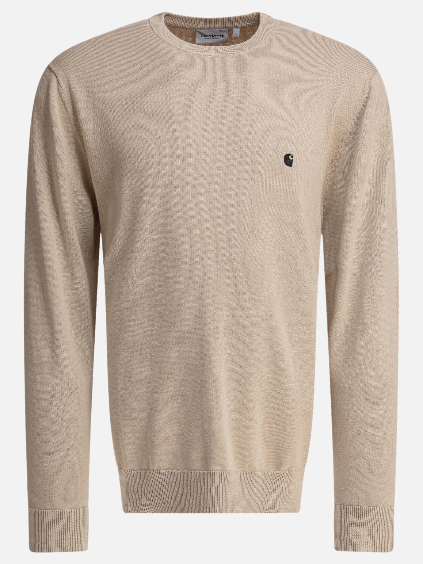 Maglioni girocollo Logo  Beige - Carhartt WIP Uomo | PDP | VIETTI Online Store | thumbnail