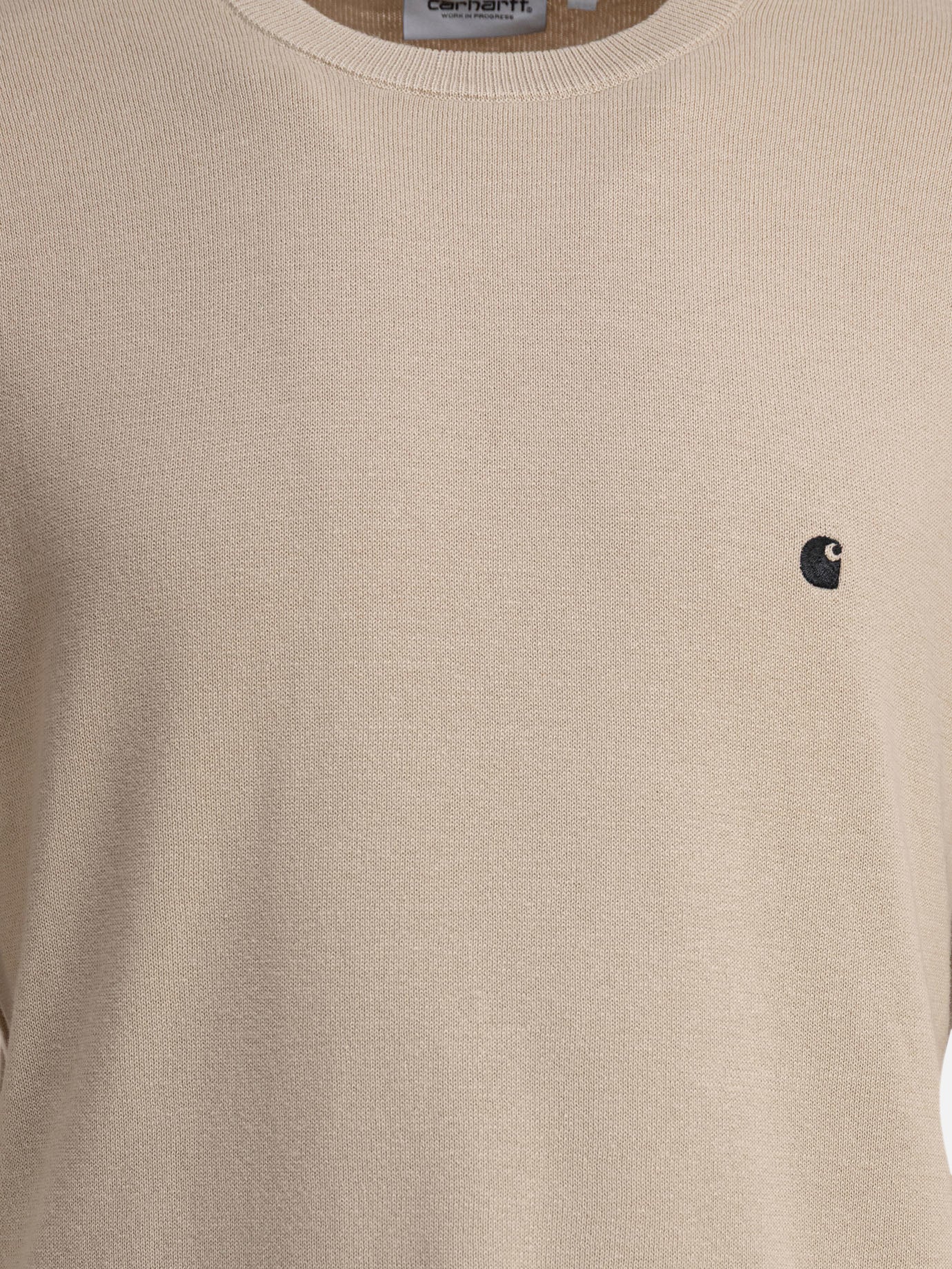 Maglioni girocollo Logo  Beige - Carhartt WIP Uomo | PDP | VIETTI Online Store | thumbnail_3